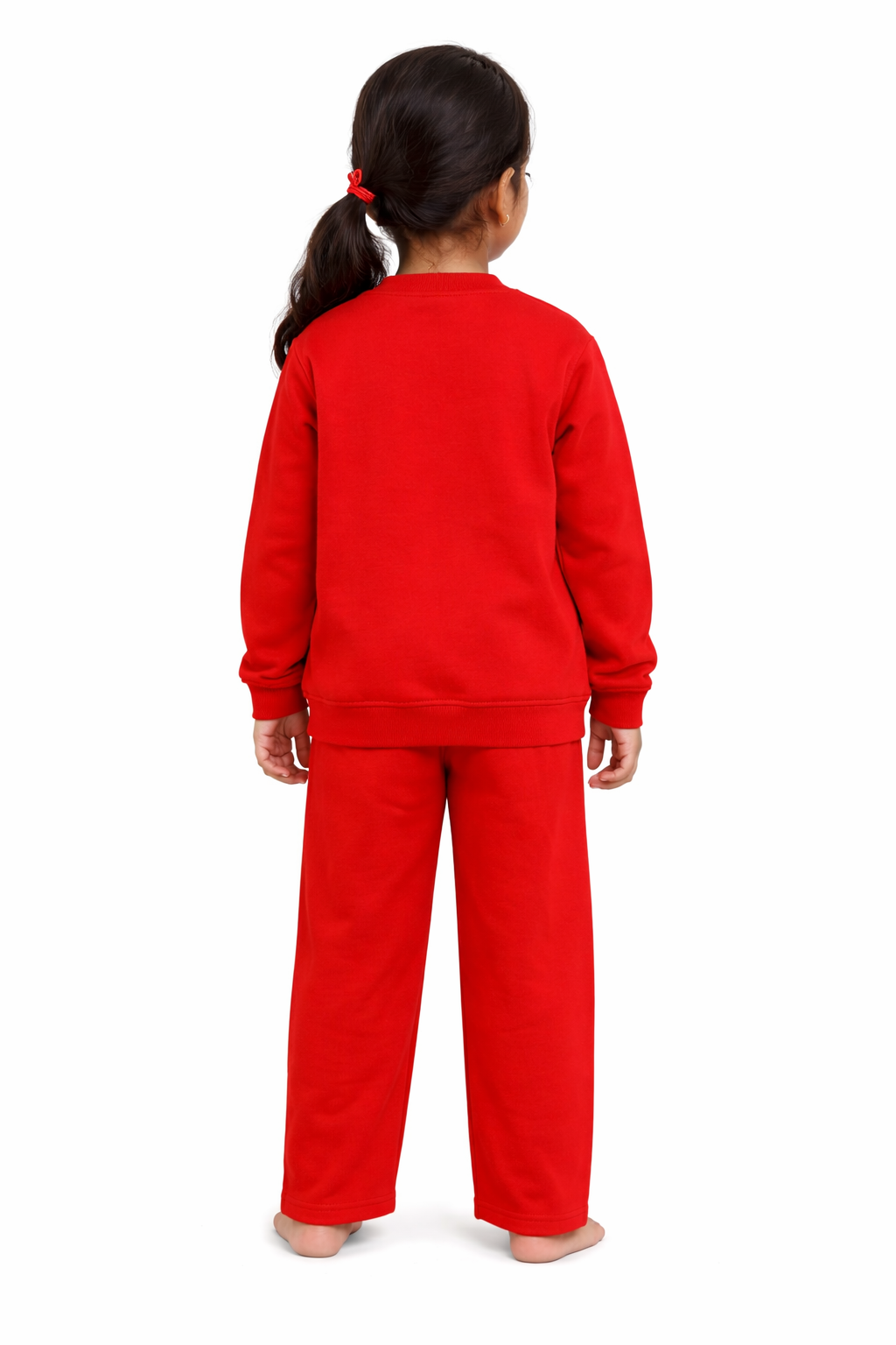 Make it Merry Christmas Print Cotton Fleece Kids Sweatshirt Set