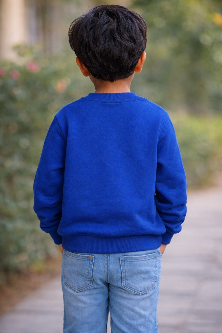 Rocket Teddy Fleece Kids Sweatshirt