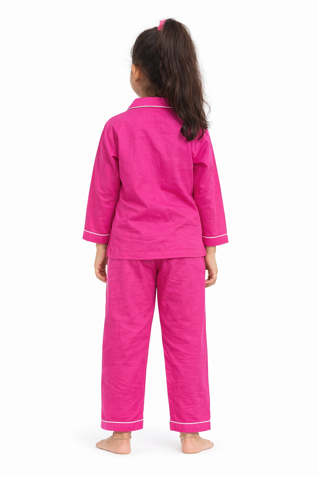 Chic & Cozy Print Long Sleeve Kids Night Suit