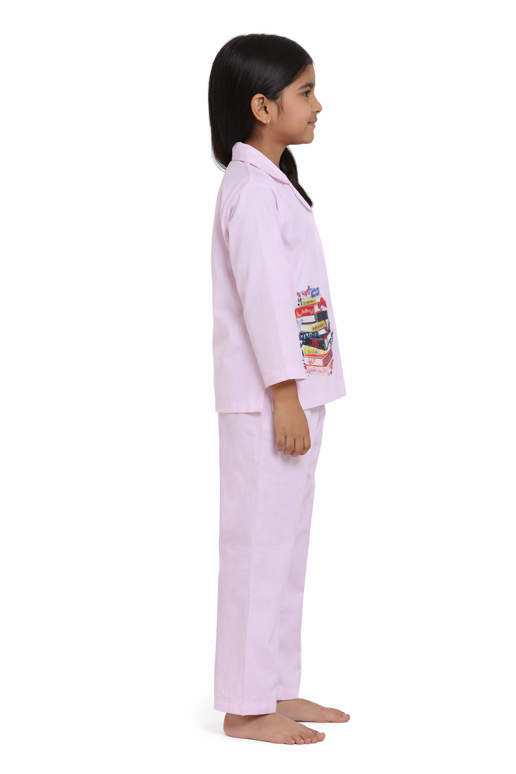 Little Swiftie Print Long Sleeve Kids Night Suit