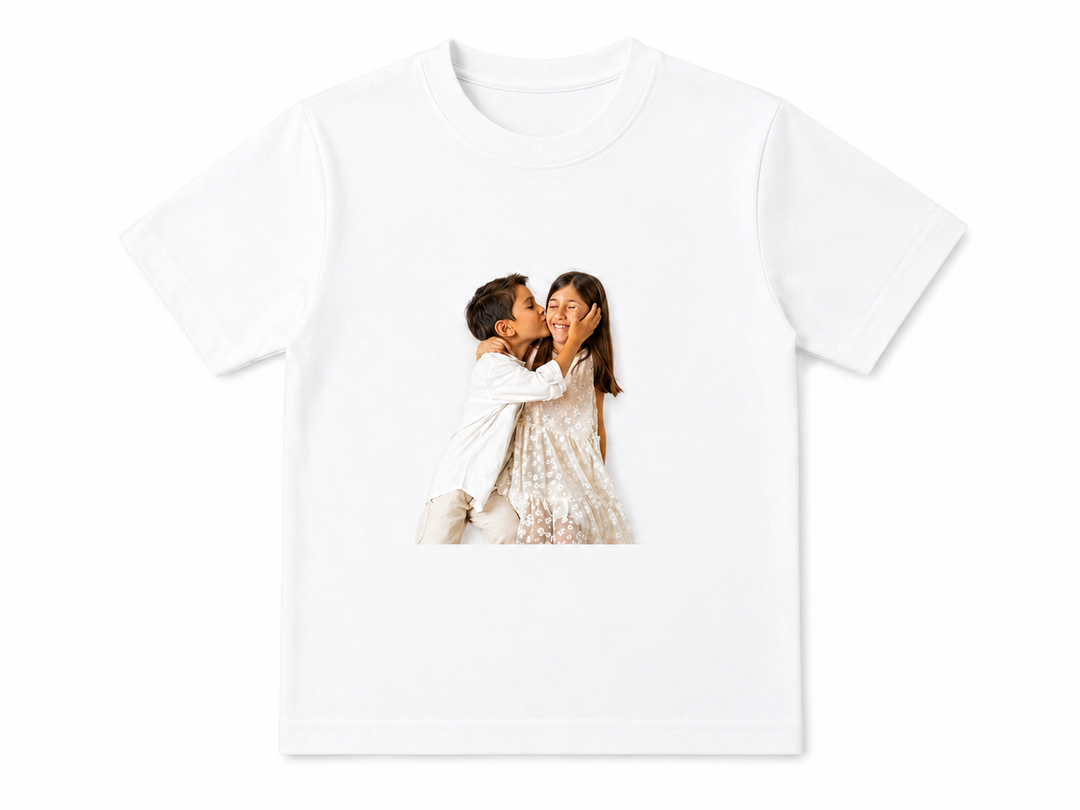 Personalized Photo Print Kids T-Shirt