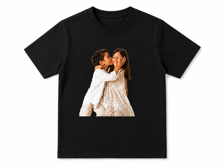 Personalized Photo Print Kids T-Shirt