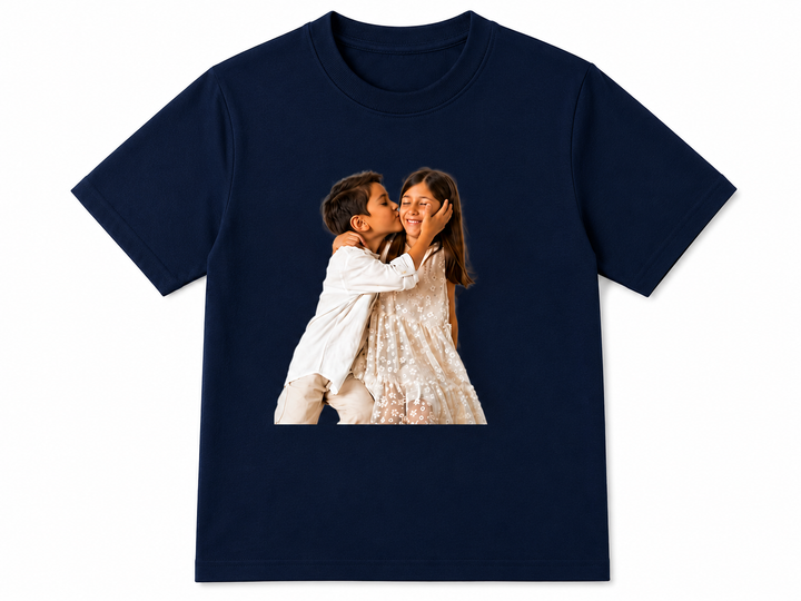 Personalized Photo Print Kids T-Shirt
