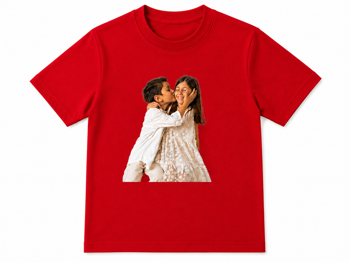 Personalized Photo Print Kids T-Shirt