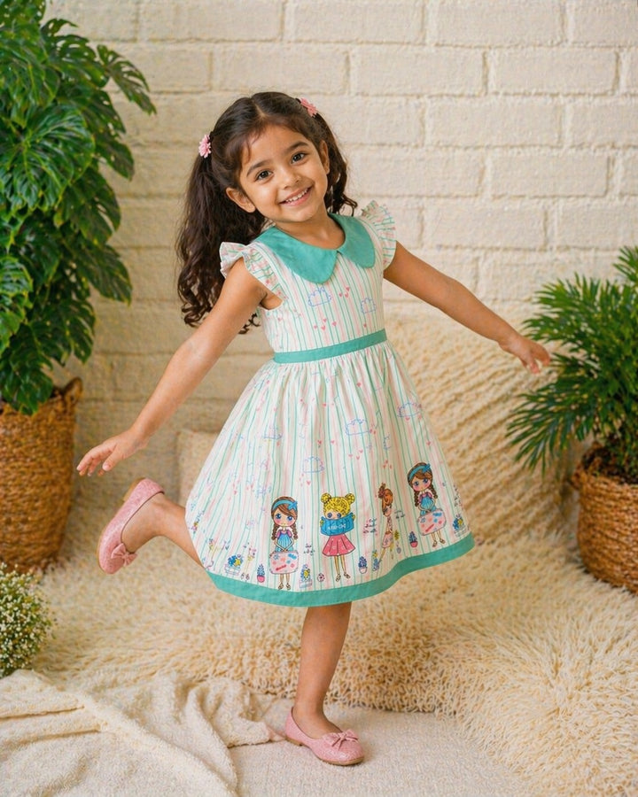 Lets go Shopping Girl's Dress