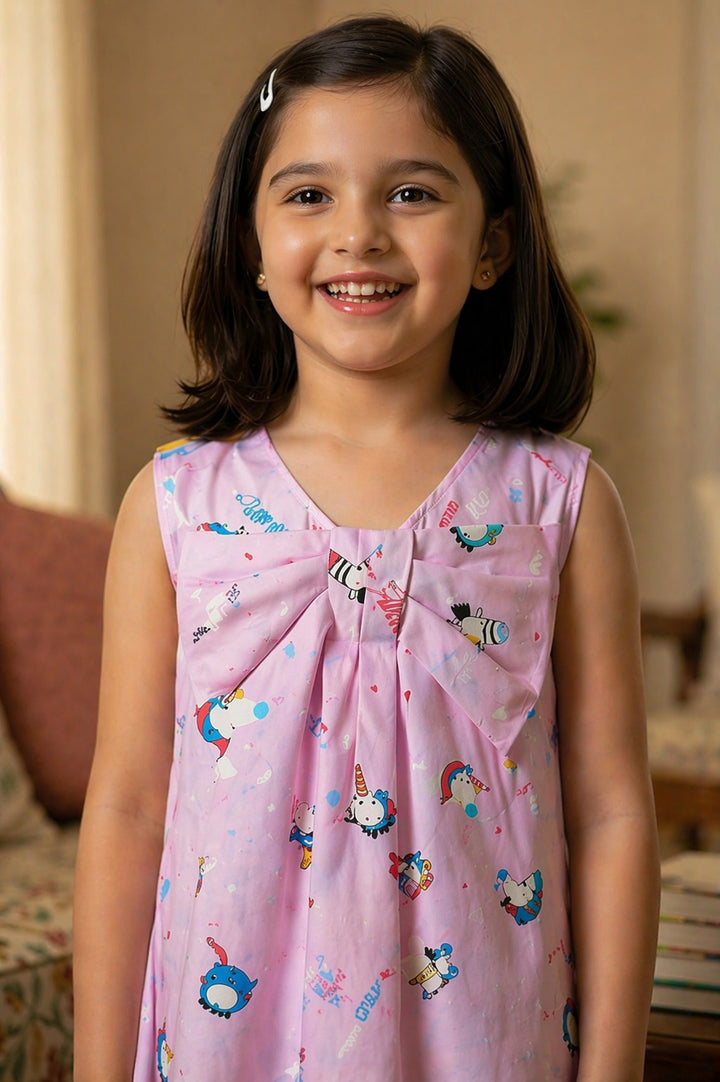 Unicorn Bow Girl's Dress