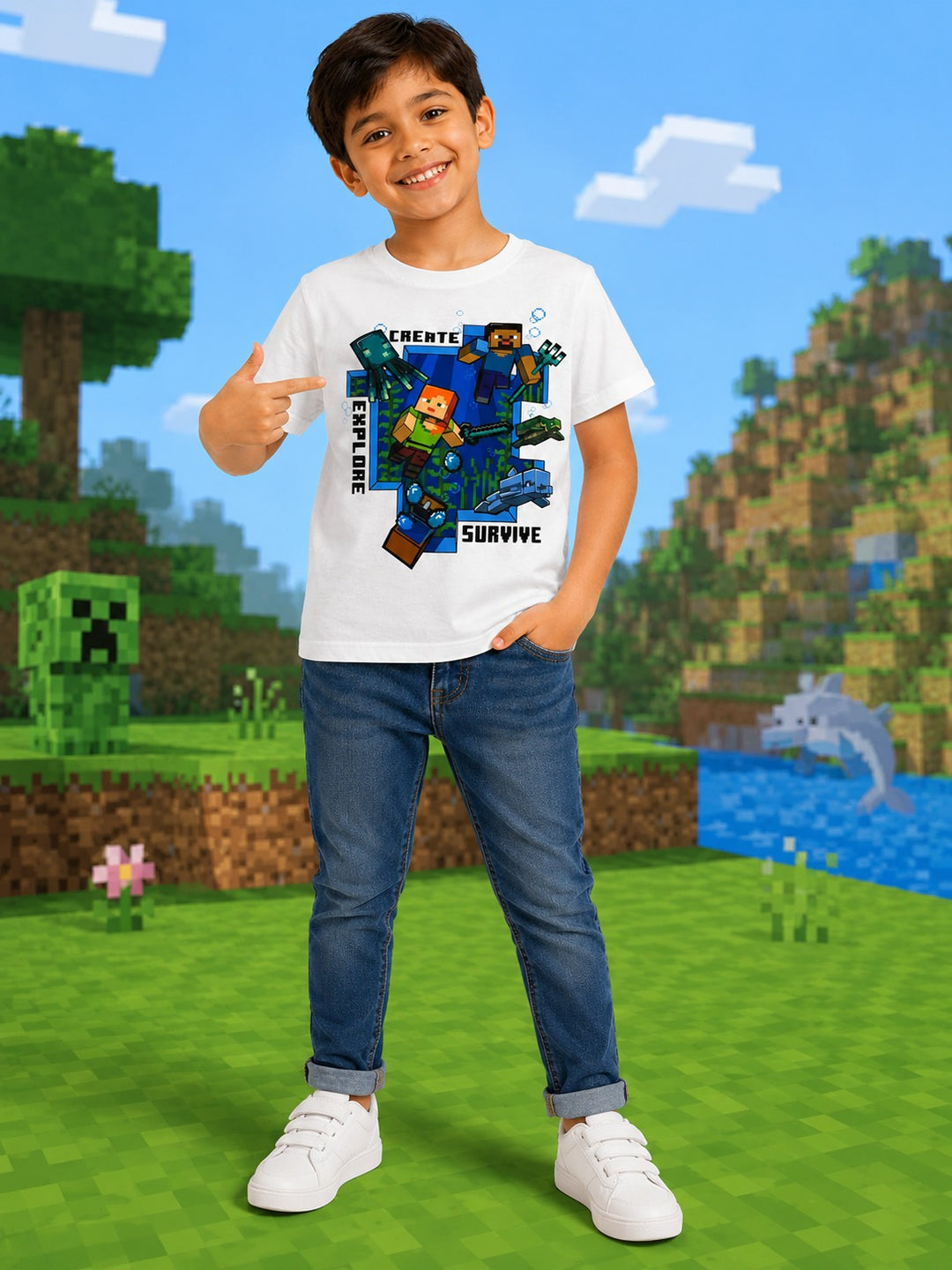 Create Explore Survive T-Shirt