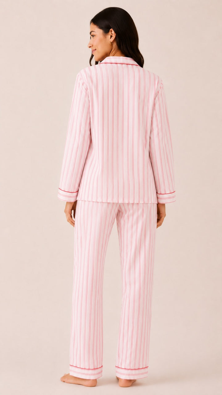 Pretty in Pink Long Sleeve Women's Night Suit