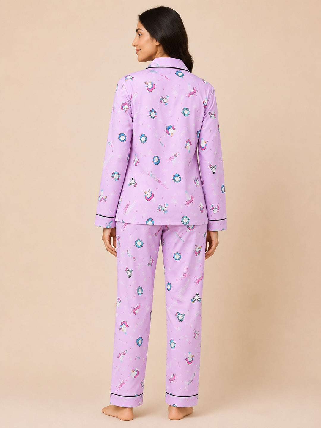 Fairytale Long Sleeve Women's Night Suit