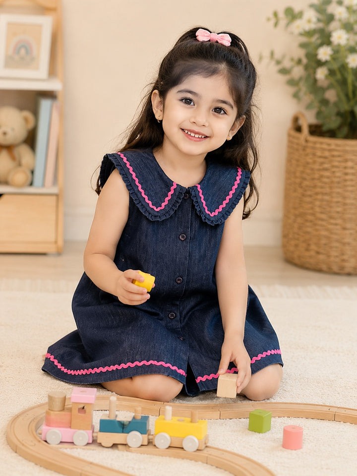 Little Sailor Denim Dress
