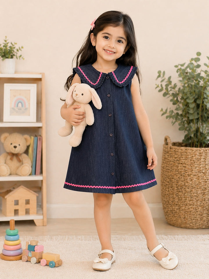 Little Sailor Denim Dress