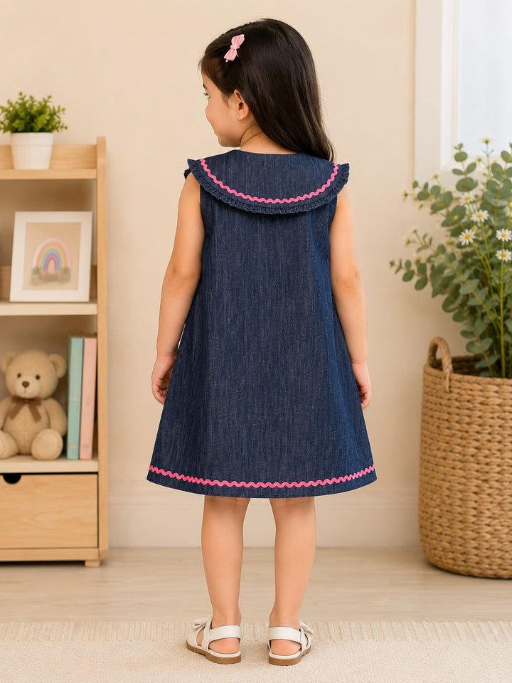Little Sailor Denim Dress