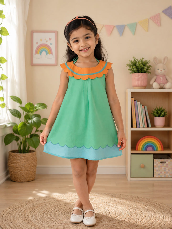 Minty Bloom Dress