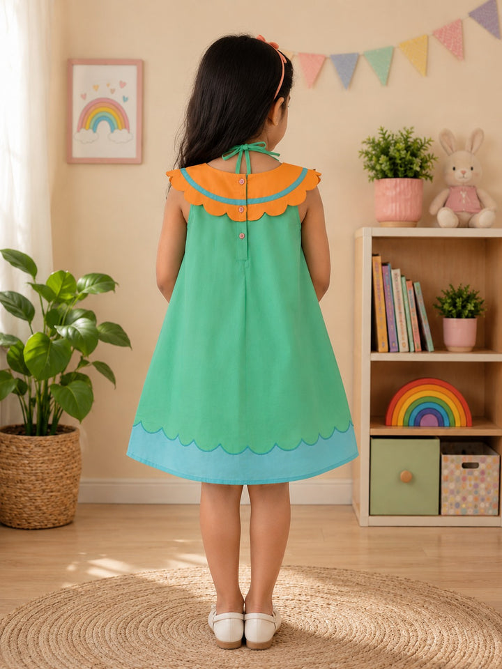 Minty Bloom Dress
