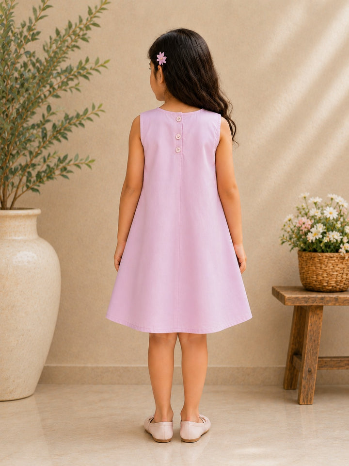 Pink Petal Sequin Dress