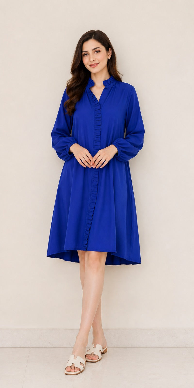 Ruffle Royale Dress
