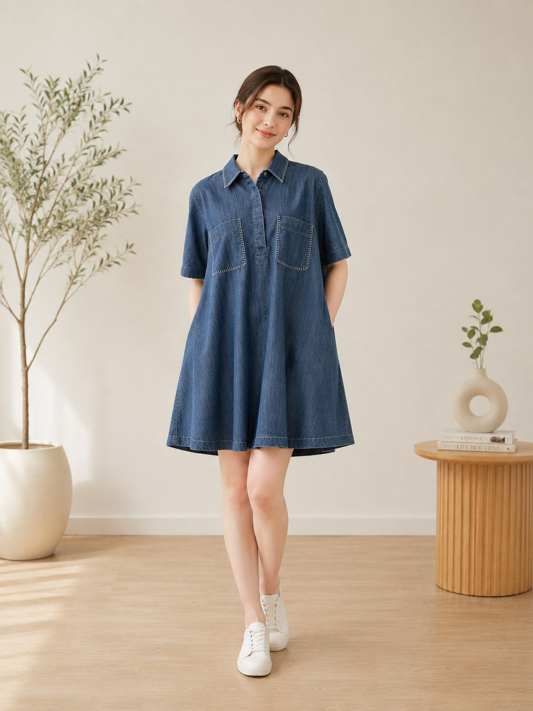 Denim Grace Dress