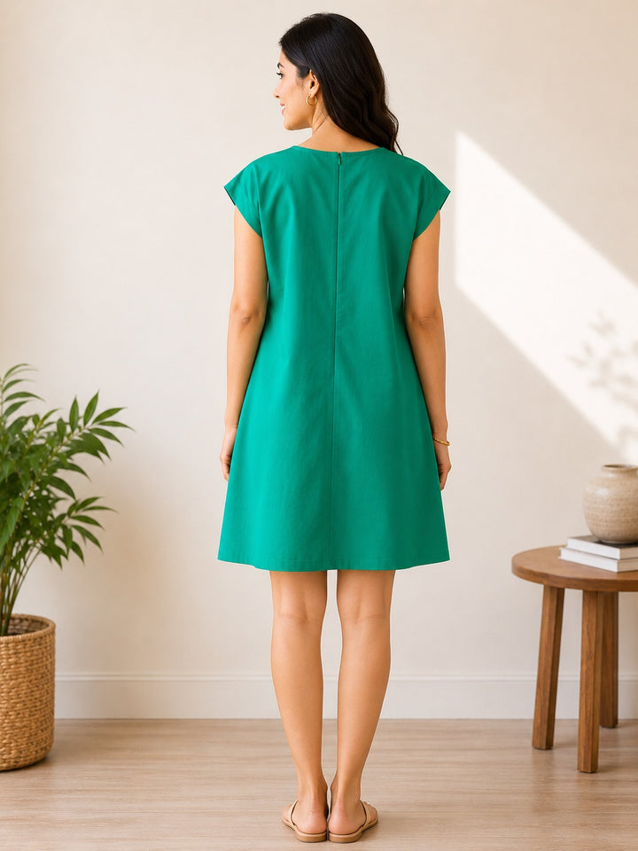 Botanical Bliss Pocket Dress