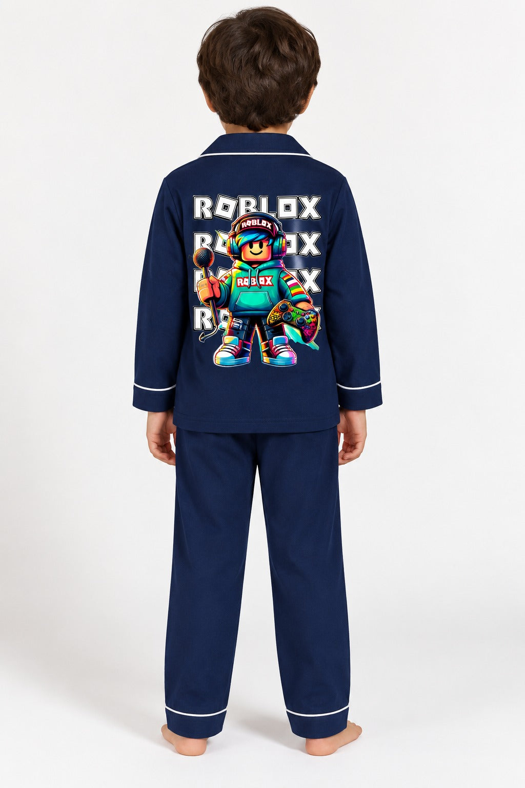 Roblox Adventure  Print Long Sleeve  Night Suit