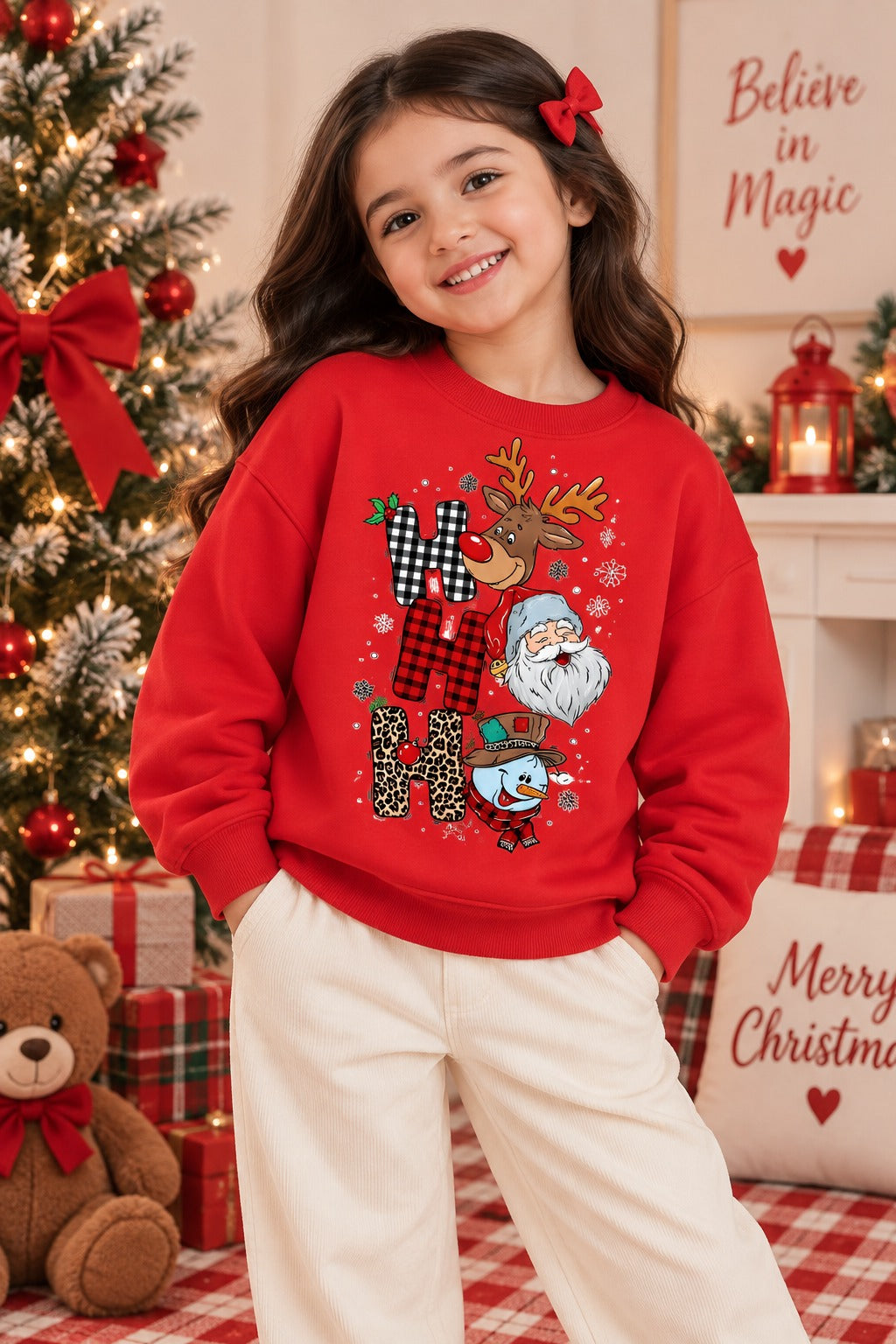 Ho Ho Ho Holiday Sweatshirt