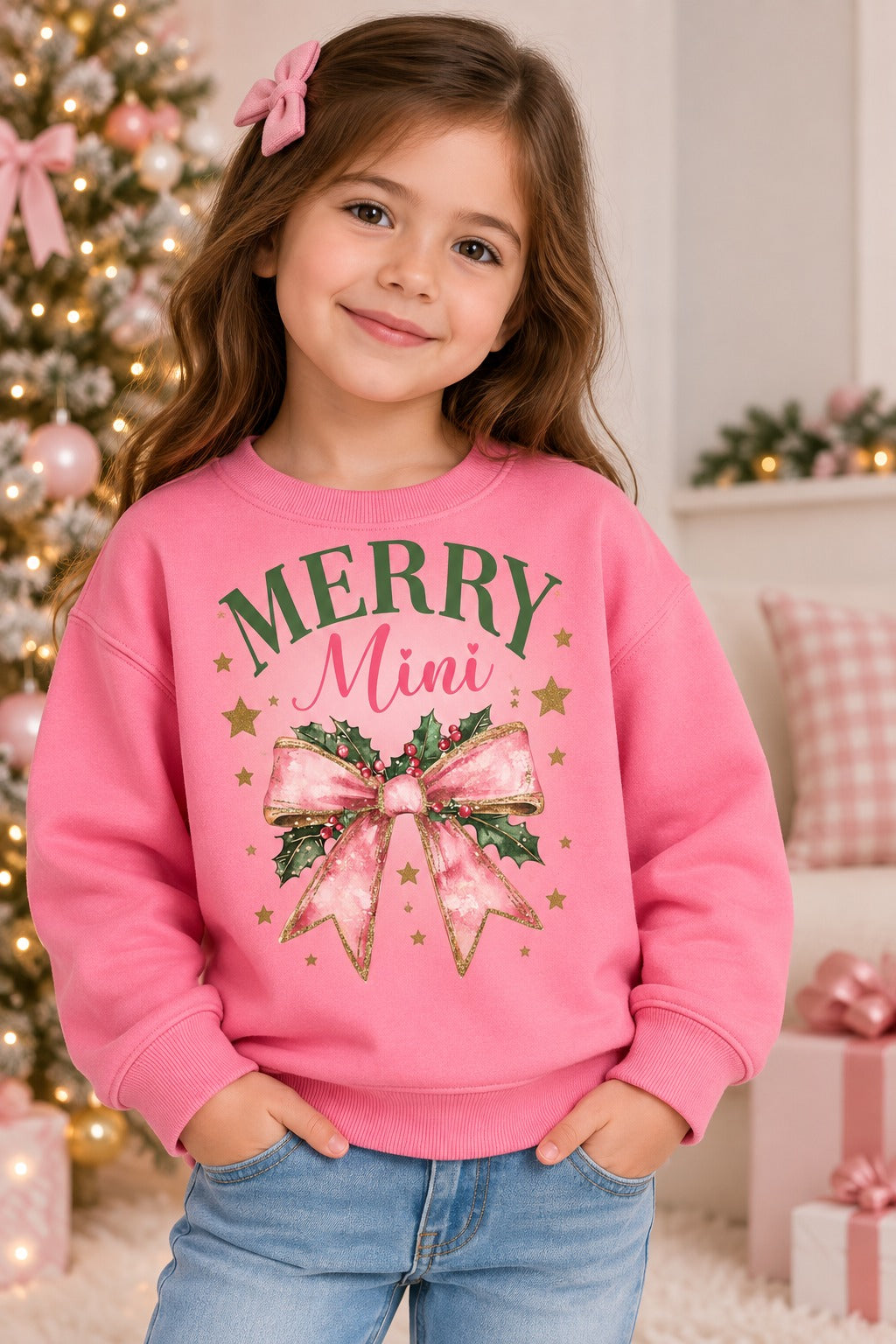 Merry Mini Christmas Sweatshirt
