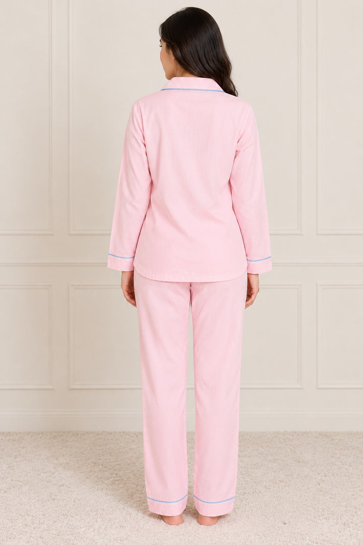 It'S MAHJONG O'CLOCK Print  Long Sleeve Women's Night Suit