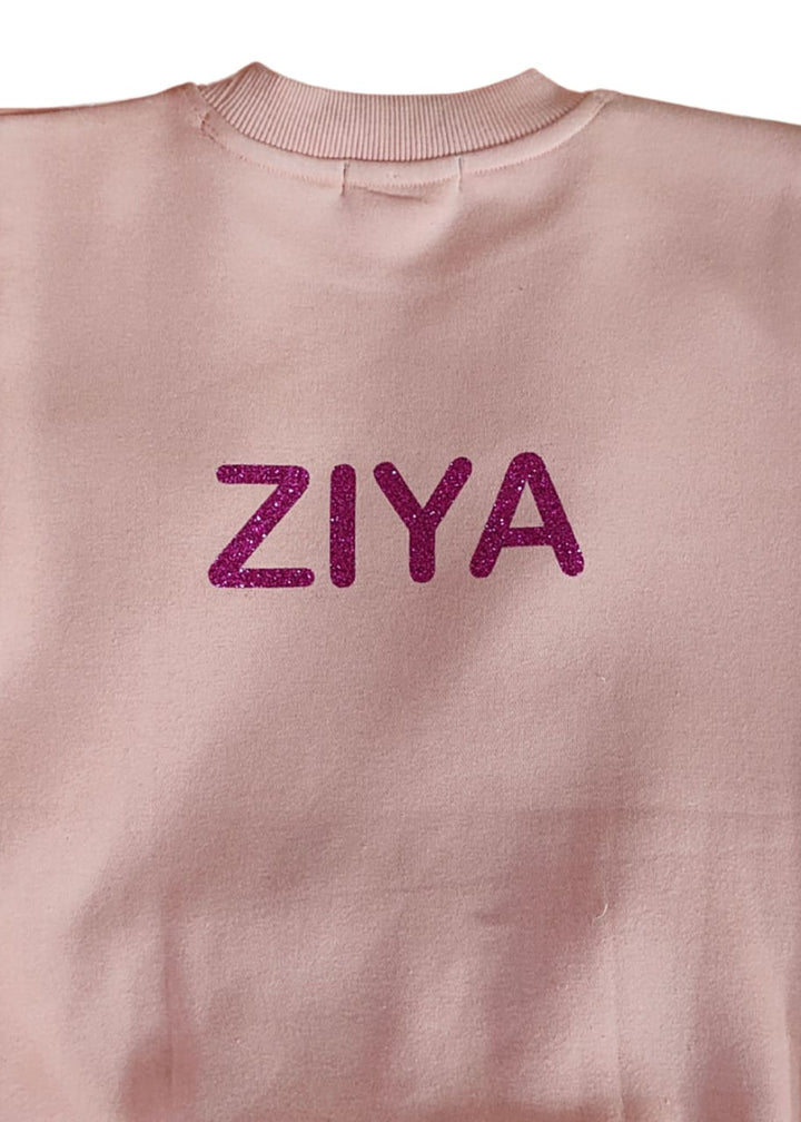 Christmas Reindeer Print Kids Sweatshirt