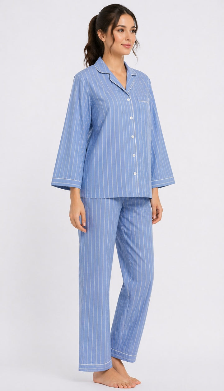 Cloudline Comfort  Print Long Sleeve Women's Night Suit