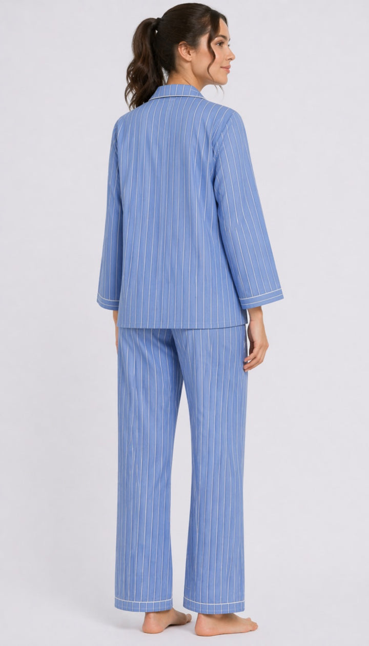 Cloudline Comfort  Print Long Sleeve Women's Night Suit