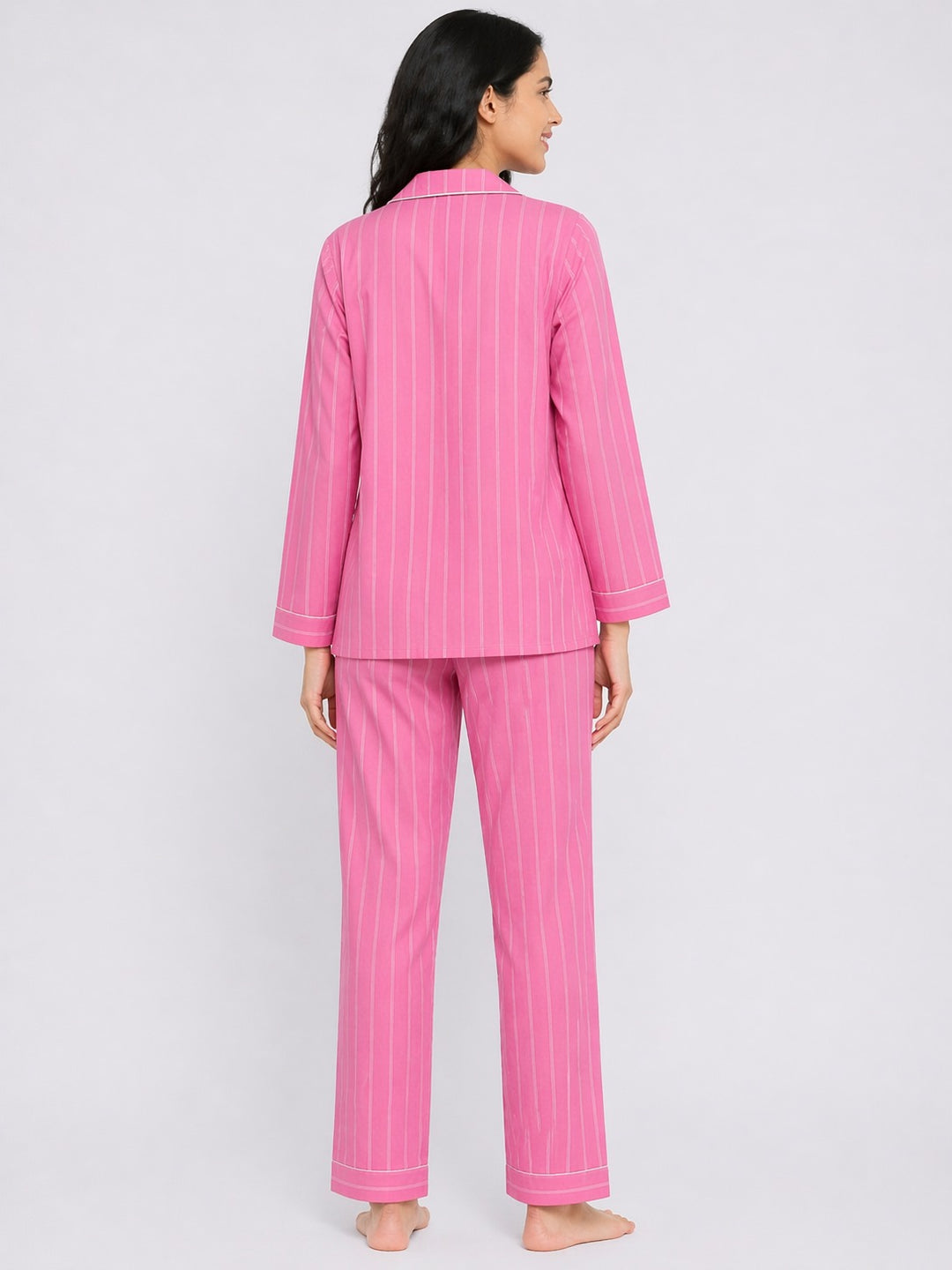 Soft Blush Dreamwear Print Long Sleeve Women's Night Suit