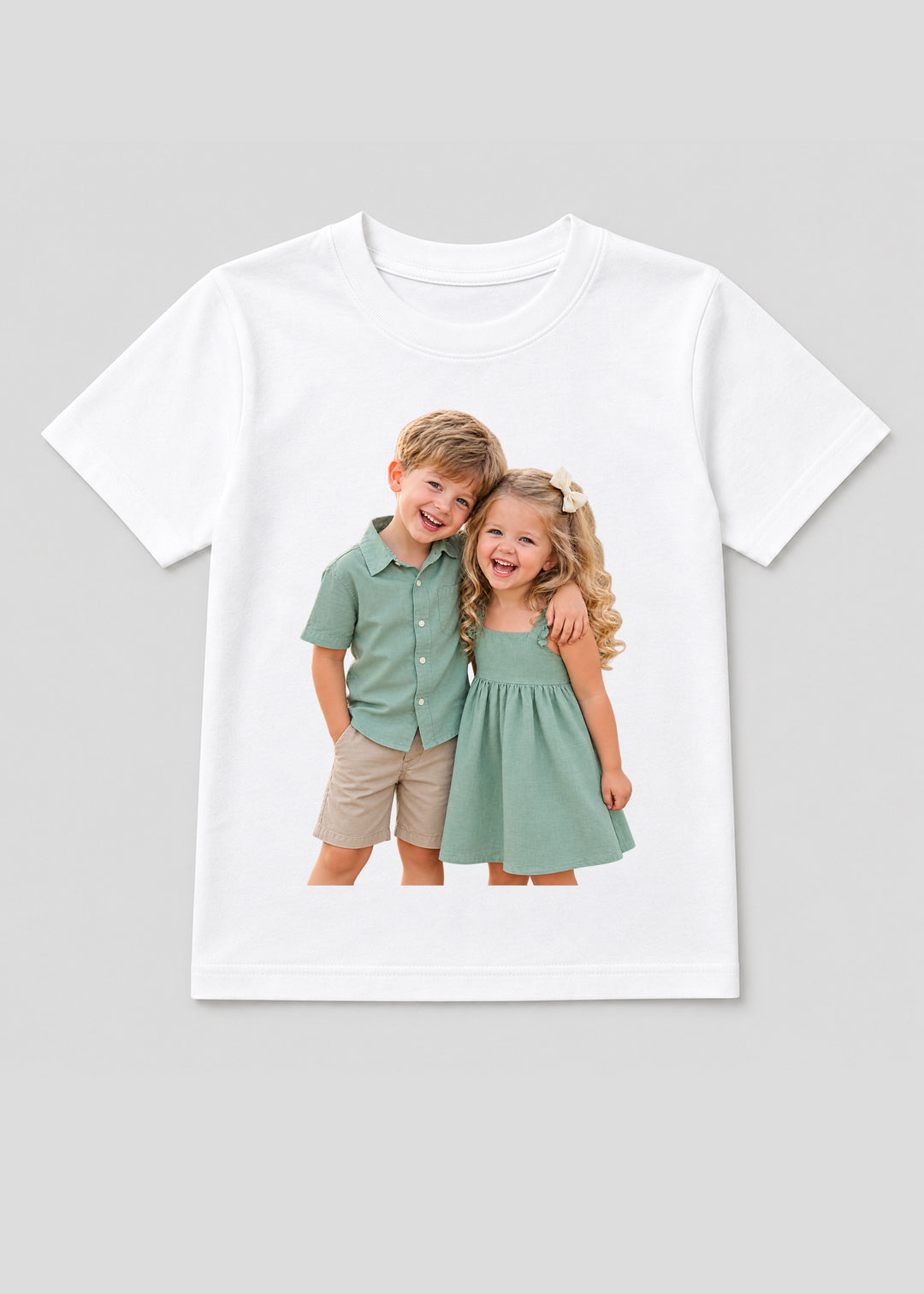 Personalized Photo Print Kids T-Shirt