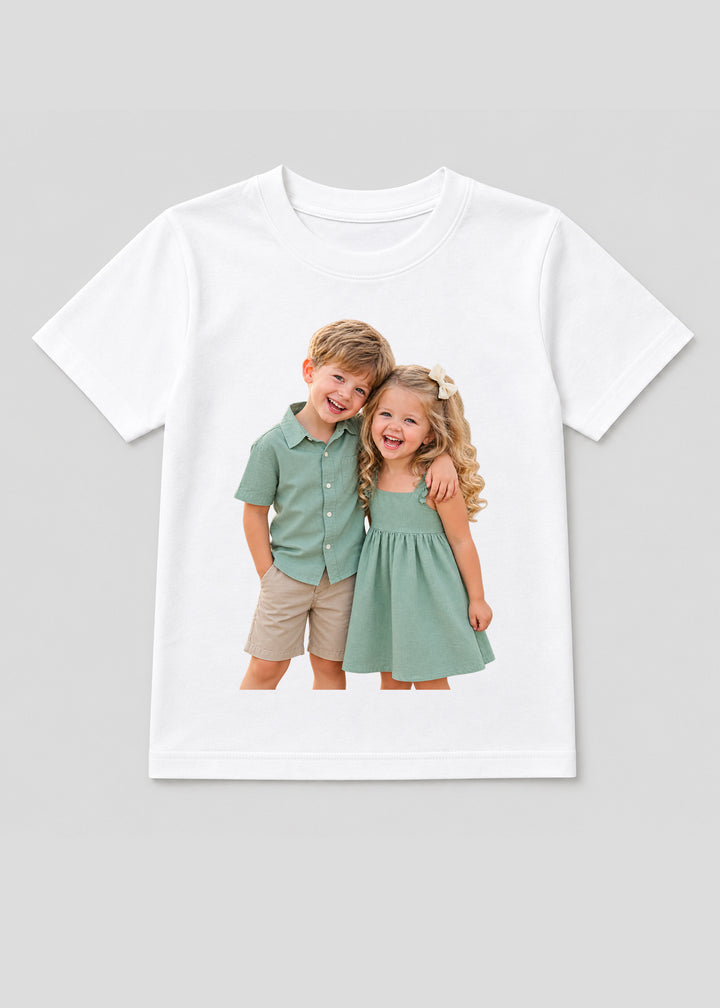 Personalized Photo Print Kids T-Shirt