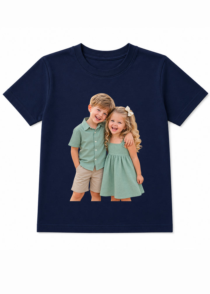 Personalized Photo Print Kids T-Shirt