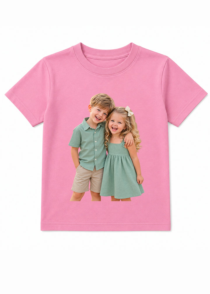 Personalized Photo Print Kids T-Shirt