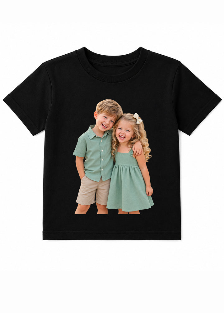 Personalized Photo Print Kids T-Shirt