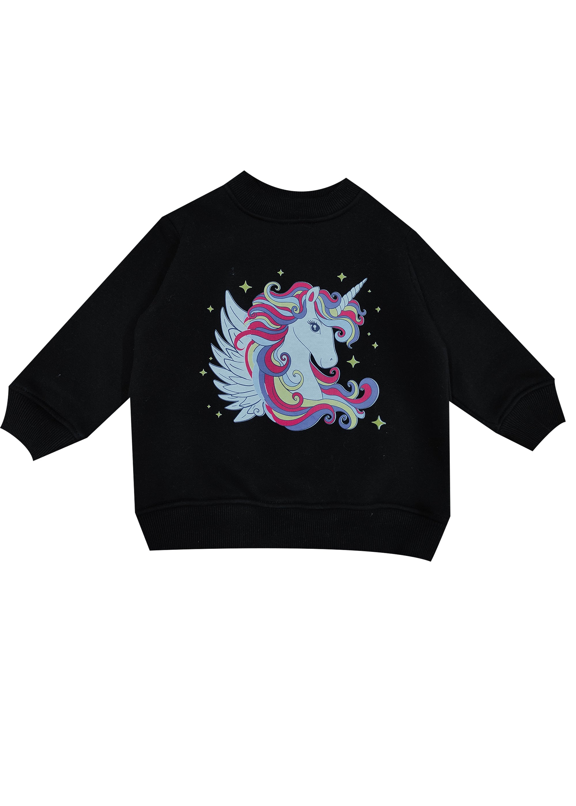 Unicorn Love Fleece Kids Sweatshirt