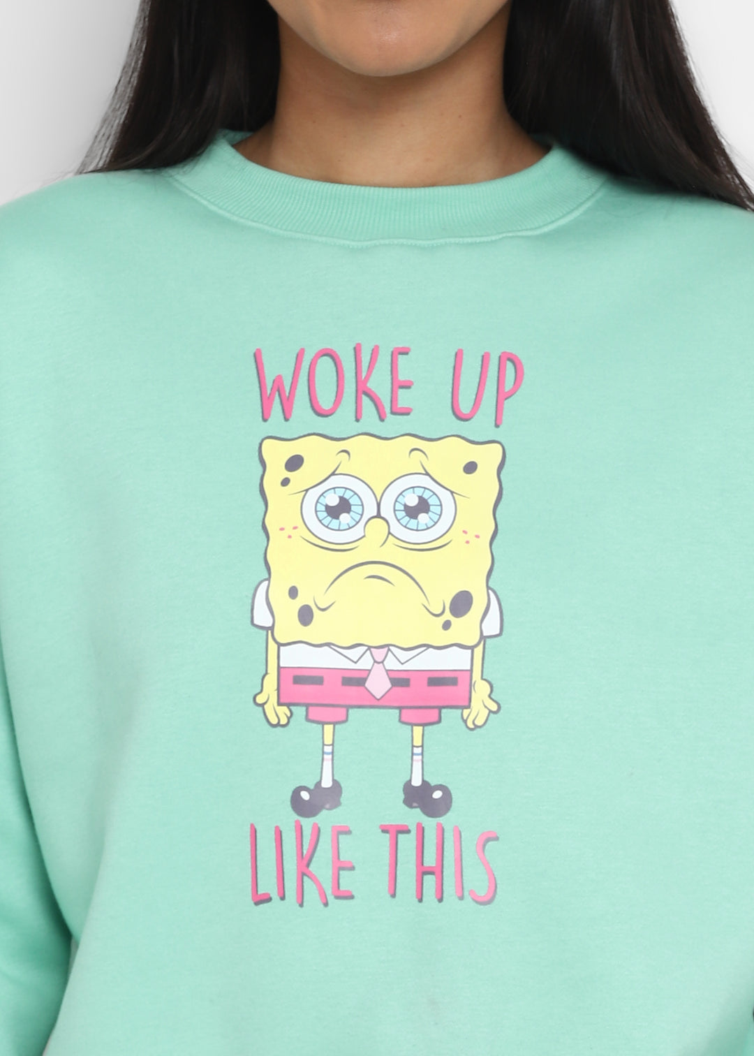 Woke Up Like This Aquamarine Long Sleeve Women's Co-ord Set - Shopbloom