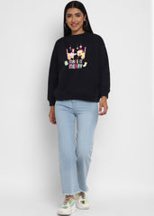 Make It Merry Long Sleeve Women's Sweatshirt - Shopbloom