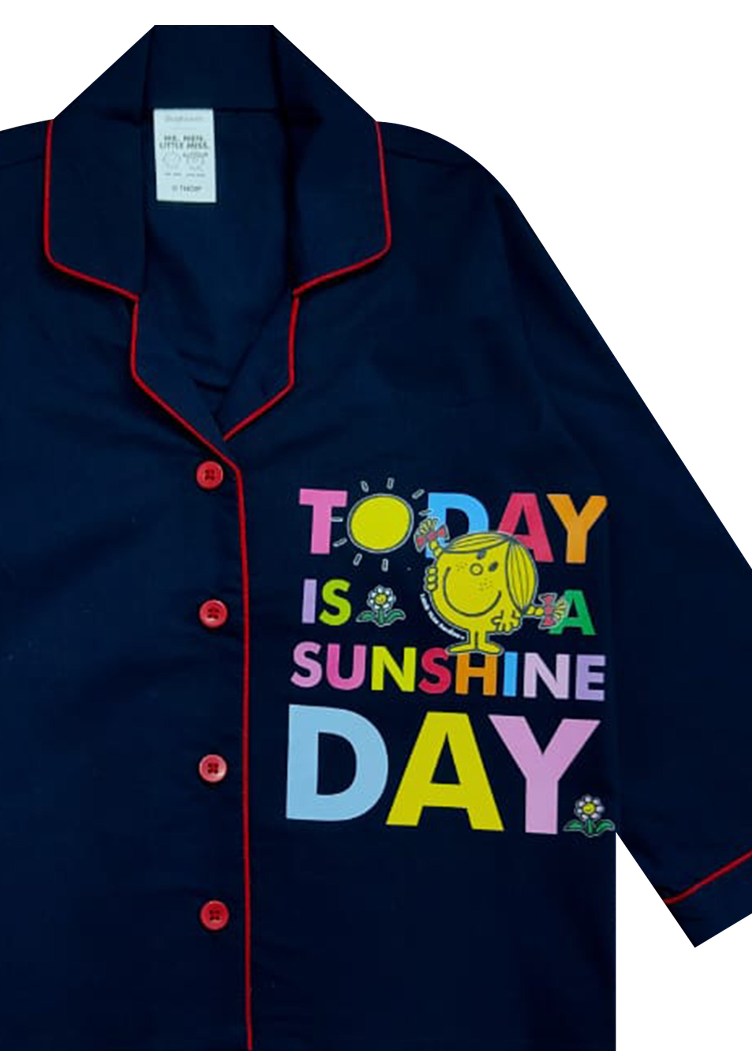 Today is a Sunshine Day Long Sleeve Kids Night Suit - Shopbloom