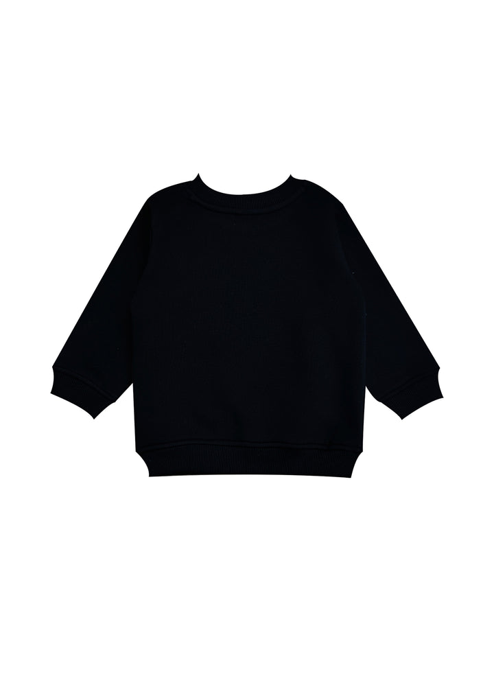 Peppa Blue Glitter Cotton Fleece Kids Sweatshirt Set - Shopbloom