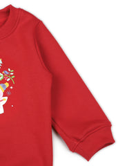 Peppa Snow and Fun Print Cotton Fleece Kids Sweatshirt Set - Shopbloom