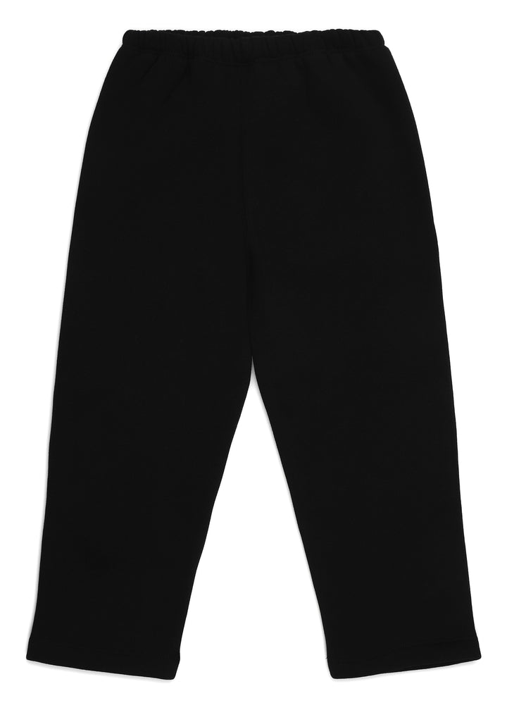 Peppa Pig Black Print Cotton Fleece Kids Sweatshirt Set - Shopbloom