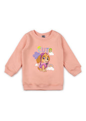 Paw Patrol Cute Skype Print Cotton Fleece Kids Sweatshirt Set - Shopbloom