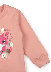 Baby Shark I love you Print Cotton Fleece Kids Sweatshirt Set - Shopbloom