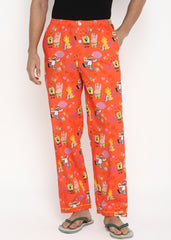 Spongebob Fun Print Men's Pyjama - Shopbloom