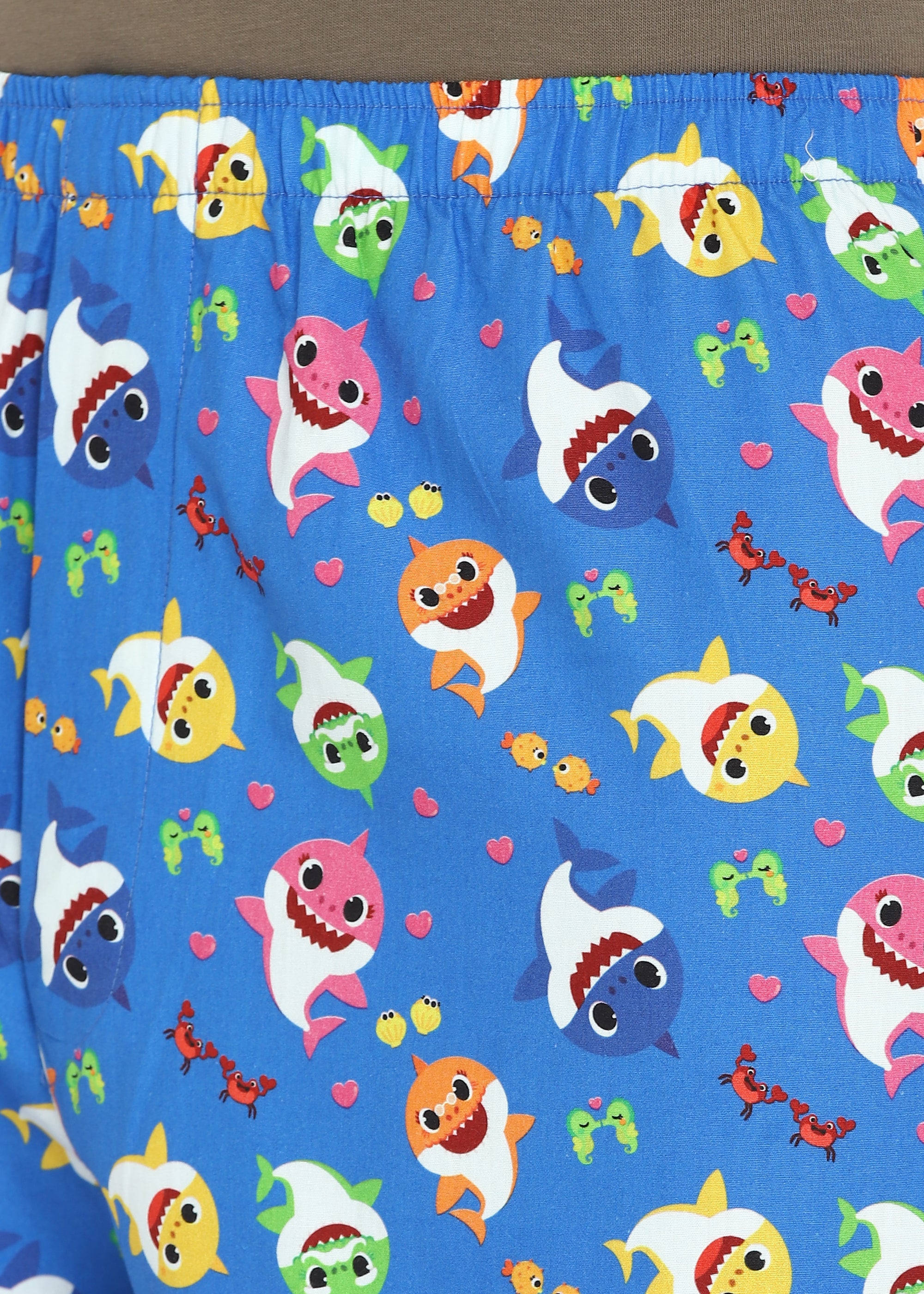 Baby Shark Blue Print Men's Boxers - Shopbloom