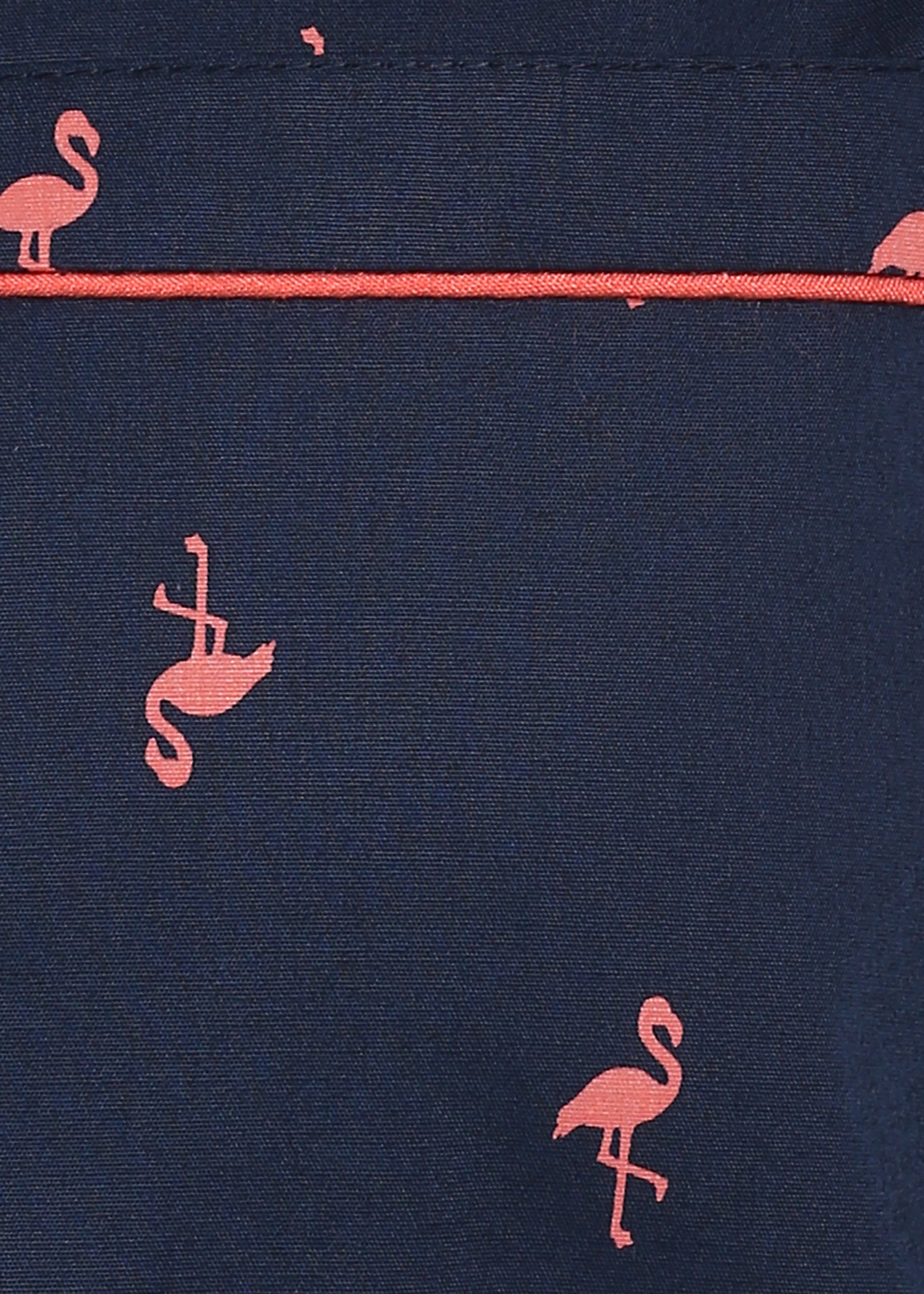 Cute Flamingo Print Long Sleeve Women's Night Suit - Shopbloom