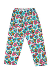 Paw Patrol Pink Print Long Sleeve Kids Night Suit - Shopbloom