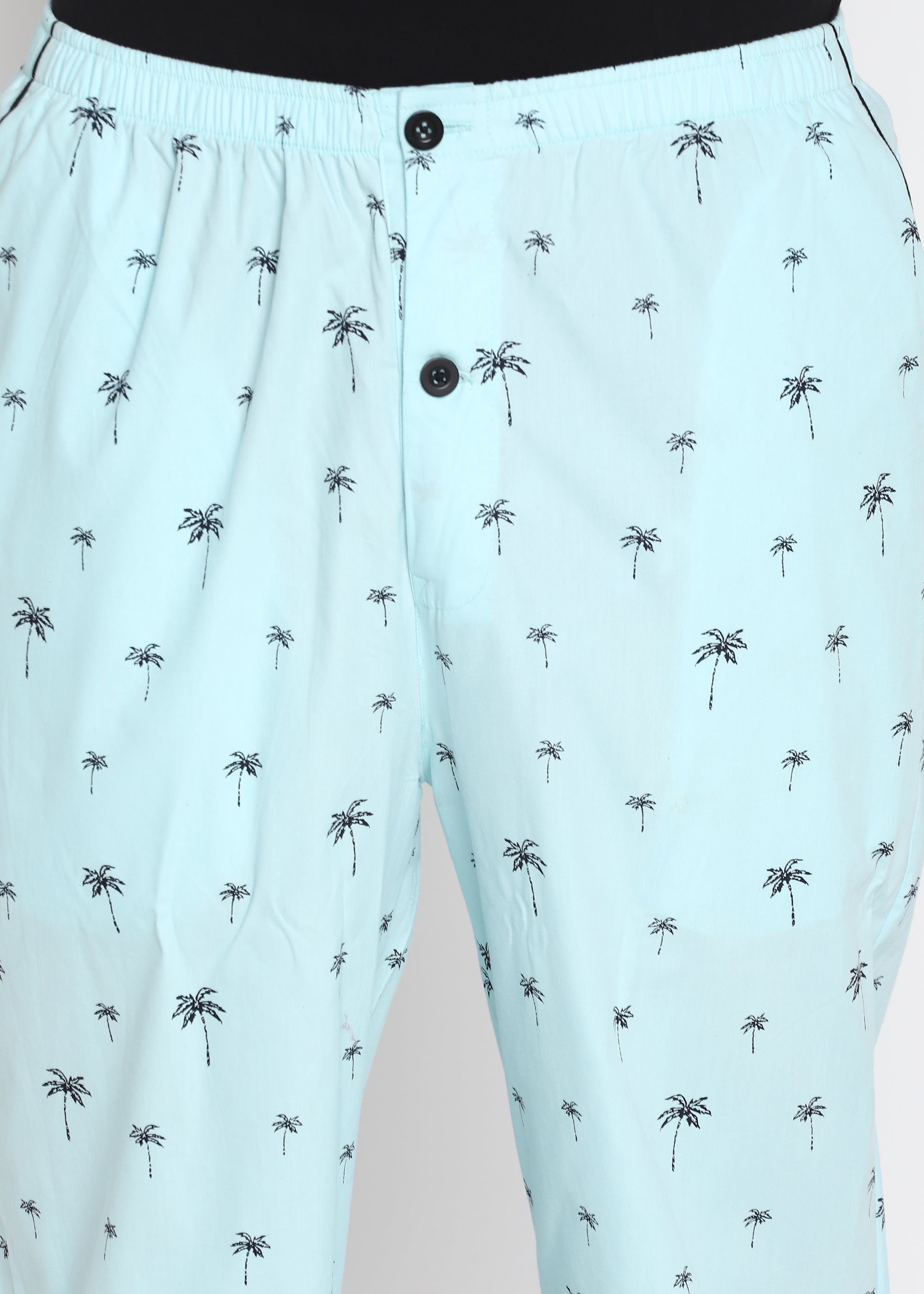 Palm Tree Print Pyjama Bottoms - Shopbloom