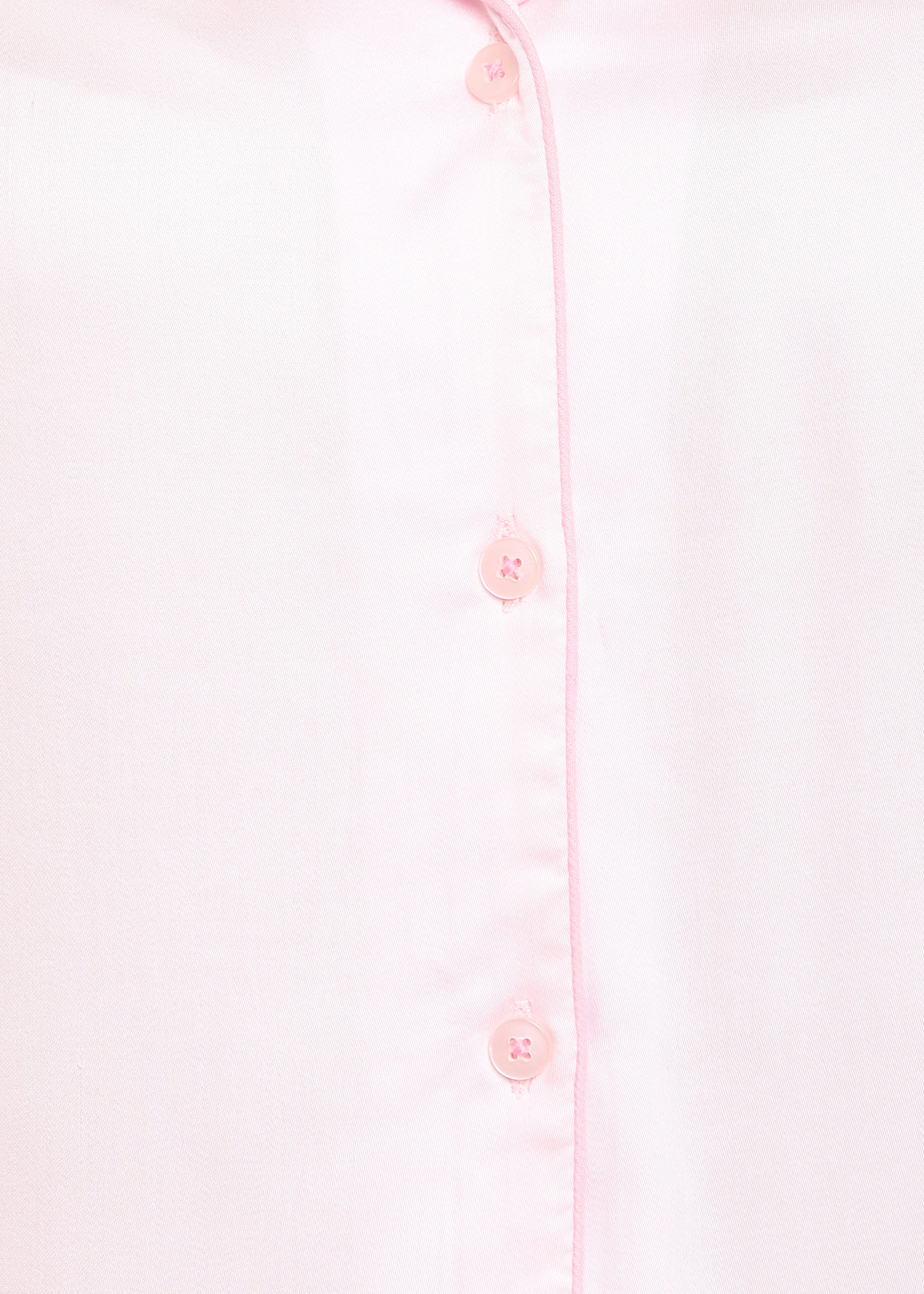 Ultra Soft Baby Pink Modal Satin Long Sleeve Women's Night Suit - Shopbloom